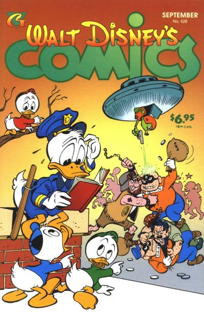 Cover for Walt Disney's Comics and Stories (Gladstone, 1993 series) #628