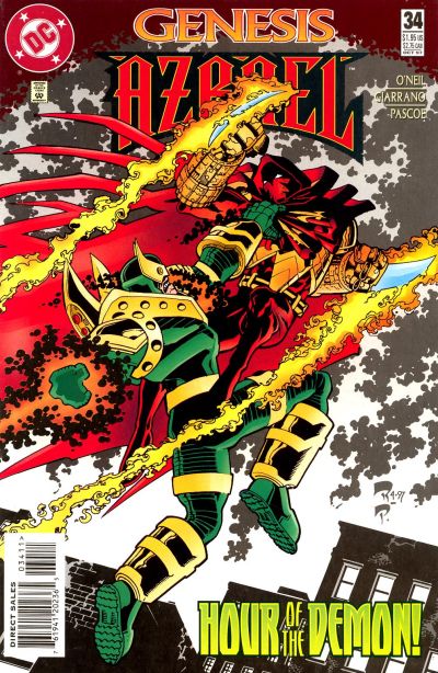Cover for Azrael (DC, 1995 series) #34