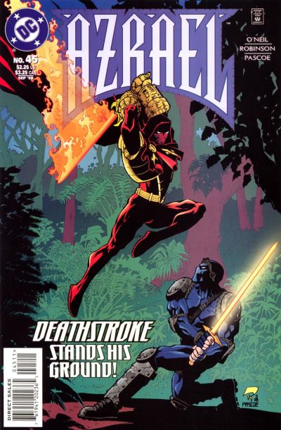 Cover for Azrael (DC, 1995 series) #45