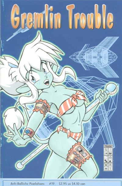 Cover for Gremlin Trouble (Anti-Ballistic Pixelations, 1995 series) #19