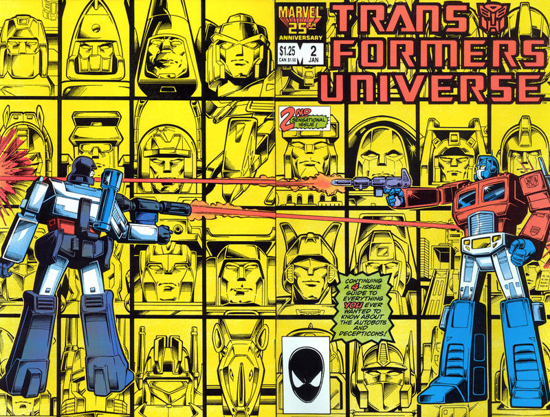 Cover for The Transformers Universe (Marvel, 1986 series) #2 [Direct]