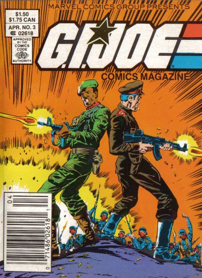 Cover for G.I. Joe Comics Magazine (Marvel, 1986 series) #3