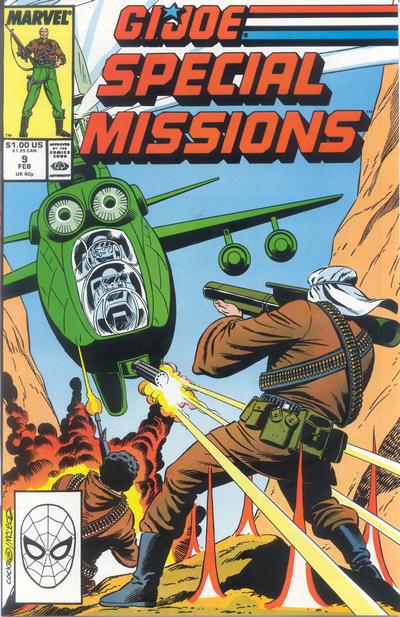 Cover for G.I. Joe Special Missions (Marvel, 1986 series) #9 [Direct]