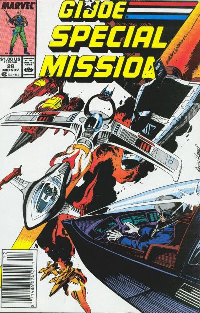 Cover for G.I. Joe Special Missions (Marvel, 1986 series) #28 [Newsstand]