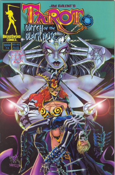 Cover for Tarot: Witch of the Black Rose (Broadsword, 2000 series) #4 [Cover A]