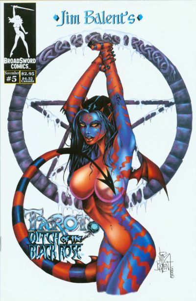 Cover for Tarot: Witch of the Black Rose (Broadsword, 2000 series) #5 [Cover B]