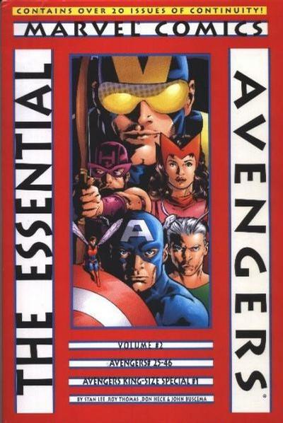 Cover for Essential Avengers (Marvel, 1999 series) #2