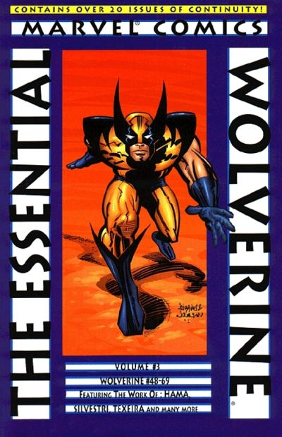 Cover for Essential Wolverine (Marvel, 1996 series) #3 [First Printing]