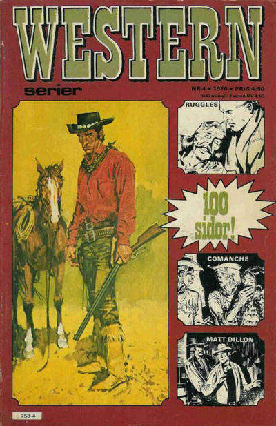 Cover for Westernserier (Semic, 1976 series) #4/1976