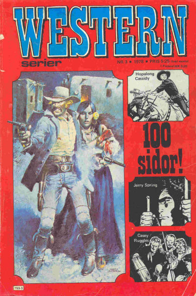 Cover for Westernserier (Semic, 1976 series) #3/1978
