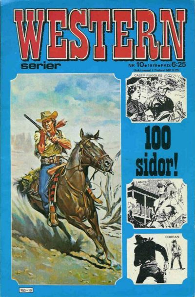 Cover for Westernserier (Semic, 1976 series) #10/1979