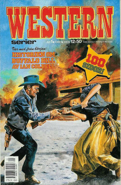 Cover for Westernserier (Semic, 1976 series) #1/1988