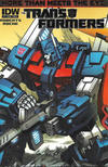Cover for The Transformers: More Than Meets the Eye (IDW, 2012 series) #1 [Cover B - Alex Milne Connecting Cover Silver Foil]