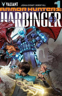 Cover Thumbnail for Armor Hunters: Harbinger (Valiant Entertainment, 2014 series) #1 [Cover A - Lewis LaRosa]