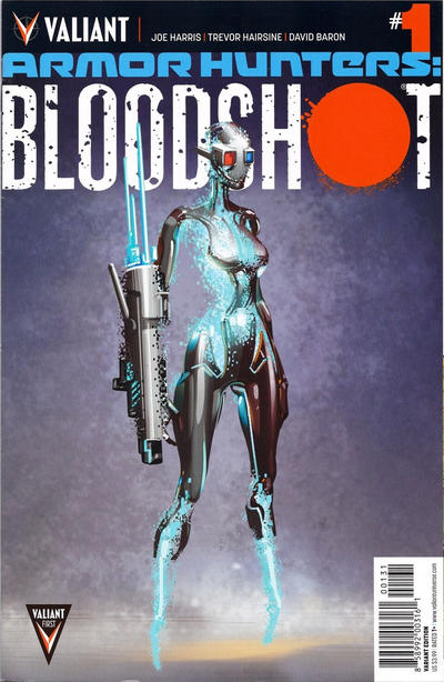 Cover for Armor Hunters: Bloodshot (Valiant Entertainment, 2014 series) #1 [Cover C - Clayton Crain]
