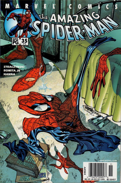 Cover for The Amazing Spider-Man (Marvel, 1999 series) #35 (476) [Newsstand]
