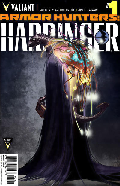 Cover for Armor Hunters: Harbinger (Valiant Entertainment, 2014 series) #1 [Cover C - Clayton Crain]