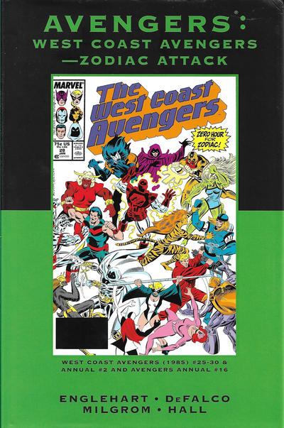 Cover for Marvel Premiere Classic (Marvel, 2006 series) #96 - Avengers: West Coast Avengers - Zodiac Attack [Direct]