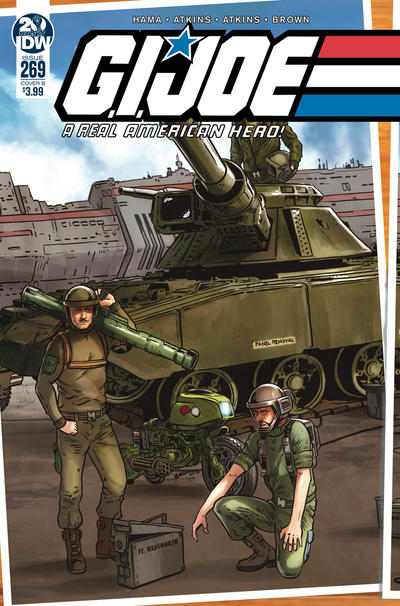 Cover for G.I. Joe: A Real American Hero (IDW, 2010 series) #269 [Cover B - Jamie Sullivan]