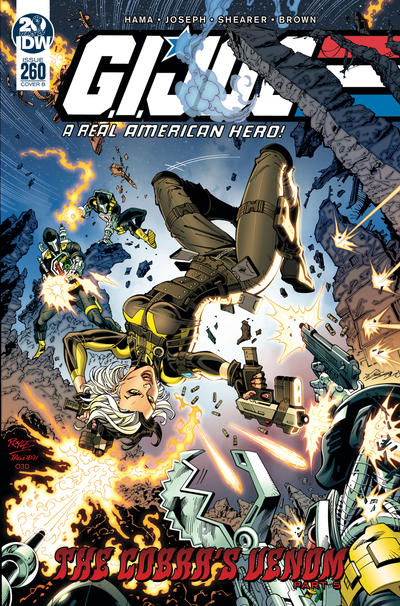 Cover for G.I. Joe: A Real American Hero (IDW, 2010 series) #260 [Cover B - John Royle]