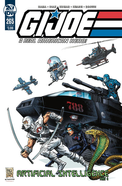 Cover for G.I. Joe: A Real American Hero (IDW, 2010 series) #265 [Cover B - Dan Fraga and Adelso Corona]