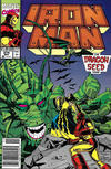 Cover for Iron Man (Marvel, 1968 series) #274 [Newsstand]