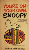 Cover for You're On Your Own, Snoopy (Crest Books, 1975 series) #2-3877-6 [Fifteenth Printing]