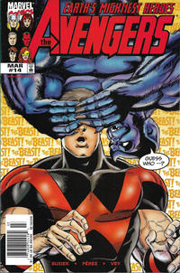 Cover Thumbnail for Avengers (Marvel, 1998 series) #14 [Newsstand]