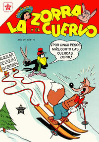 Cover Thumbnail for La Zorra y el Cuervo (Editorial Novaro, 1952 series) #16