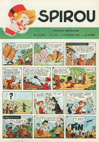 Cover Thumbnail for Spirou (Dupuis, 1947 series) #616
