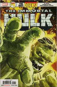 Cover Thumbnail for Immortal Hulk: The Best Defense (Marvel, 2019 series) #1 [Ron Garney]