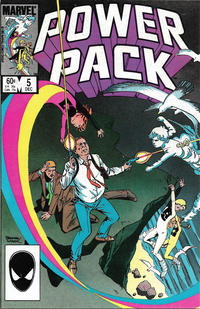 Cover Thumbnail for Power Pack (Marvel, 1984 series) #5 [Direct]