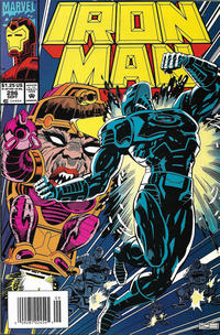 Cover for Iron Man (Marvel, 1968 series) #296 [Newsstand]