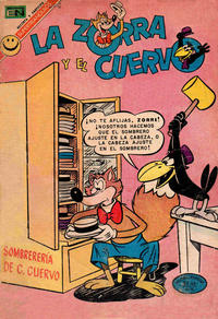 Cover Thumbnail for La Zorra y el Cuervo (Editorial Novaro, 1952 series) #291