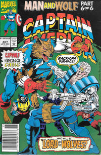 Cover for Captain America (Marvel, 1968 series) #407 [Australian]
