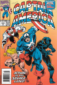 Cover Thumbnail for Captain America (Marvel, 1968 series) #414 [Australian]
