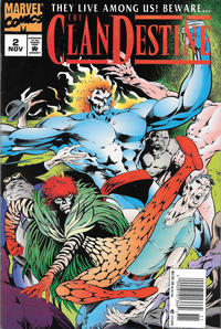 Cover Thumbnail for ClanDestine (Marvel, 1994 series) #2 [Newsstand]