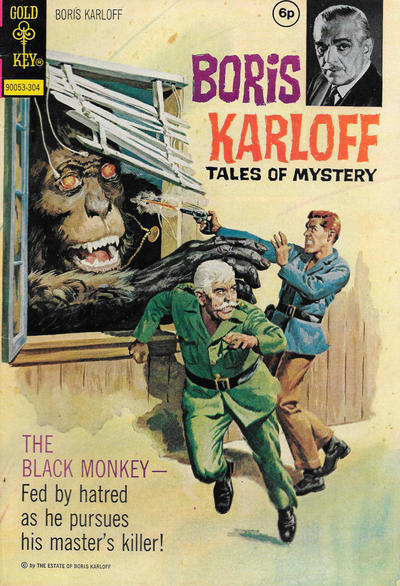 Cover for Boris Karloff Tales of Mystery (Western, 1963 series) #46 [British]