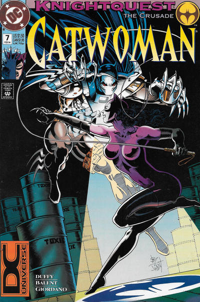 Cover for Catwoman (DC, 1993 series) #7 [DC Universe Corner Box]
