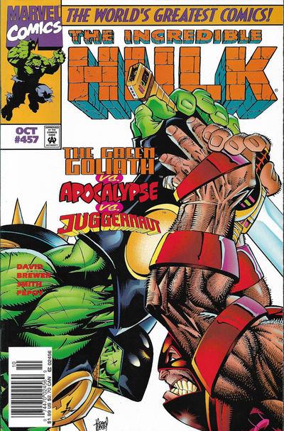 Cover for The Incredible Hulk (Marvel, 1968 series) #457 [Newsstand]