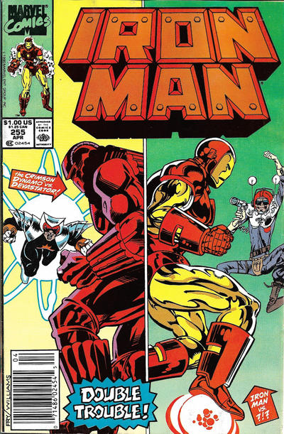 Cover for Iron Man (Marvel, 1968 series) #255 [Newsstand]