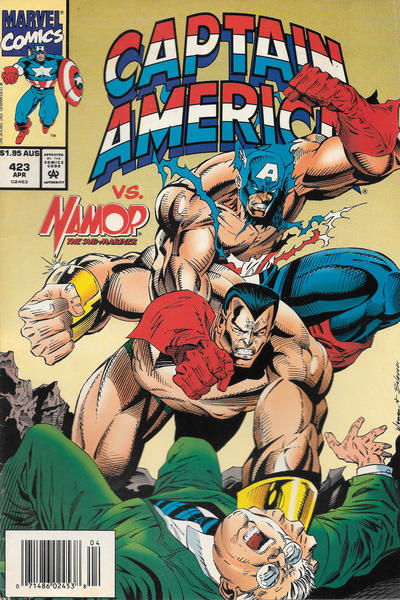 Cover for Captain America (Marvel, 1968 series) #423 [Australian]