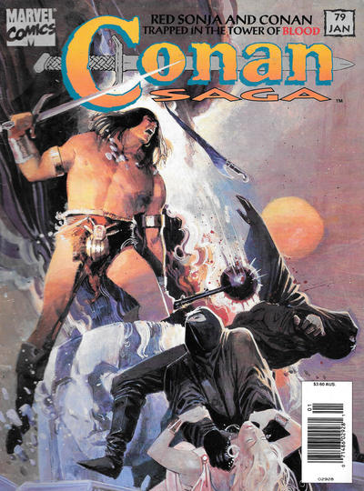 Cover for Conan Saga (Marvel, 1987 series) #79 [Australian]