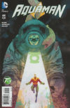 Cover for Aquaman (DC, 2011 series) #44 [Green Lantern 75th Anniversary Cover]