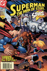 Cover Thumbnail for Superman: The Man of Steel (DC, 1991 series) #110 [Newsstand]