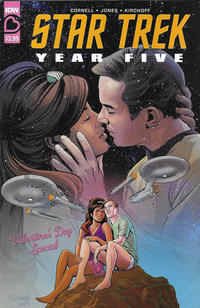 Cover Thumbnail for Star Trek: Year Five: Valentine's Day Special (IDW, 2020 series) [Regular Cover]