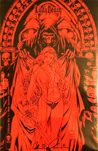 Cover Thumbnail for Lady Death: Oblivion Kiss (Coffin Comics, 2017 series) [Mega Incentive Edition Mike Krome]