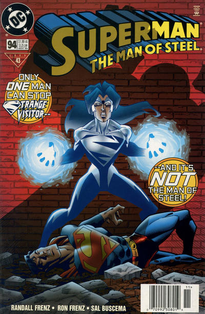 Cover for Superman: The Man of Steel (DC, 1991 series) #94 [Newsstand]