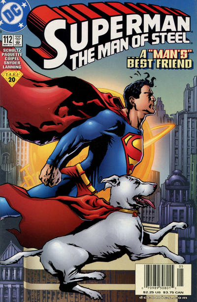 Cover for Superman: The Man of Steel (DC, 1991 series) #112 [Newsstand]