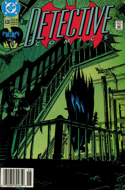 Cover for Detective Comics (DC, 1937 series) #630 [Newsstand]